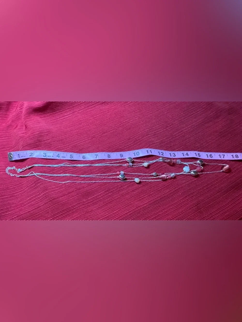 Avon-3 necklaces-2 rings-3 prs earrings; child’s earring-necklace set by Jacmel. - Picture 5 of 13